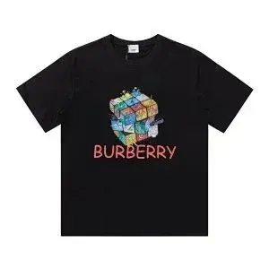 Burberry Cube Graphic T-Shirt Black