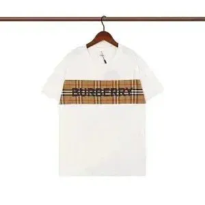 Burberry Vintage Check Stripe T-Shirt 'White'
