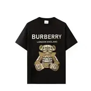 Burberry Thomas Bear Print T-Shirt Black