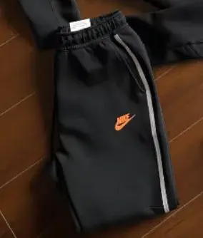 Nike Sportswear Tech Fleece Joggers Black Orange
