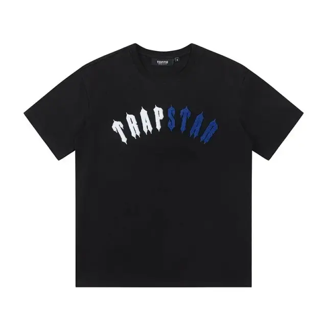 Trapstar Decoded T-Shirt Black Blue