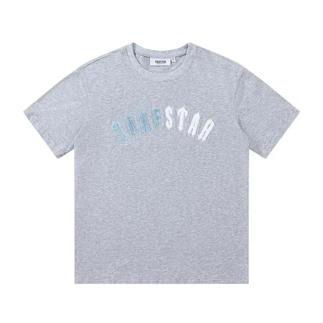 Trapstar Decoded T-Shirt Grey Light Blue