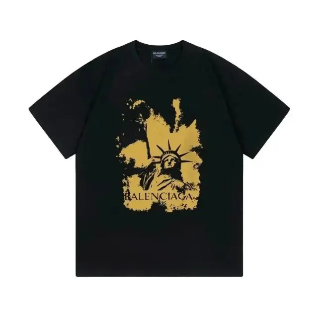 Balenciaga Statue of Liberty T-Shirt Black