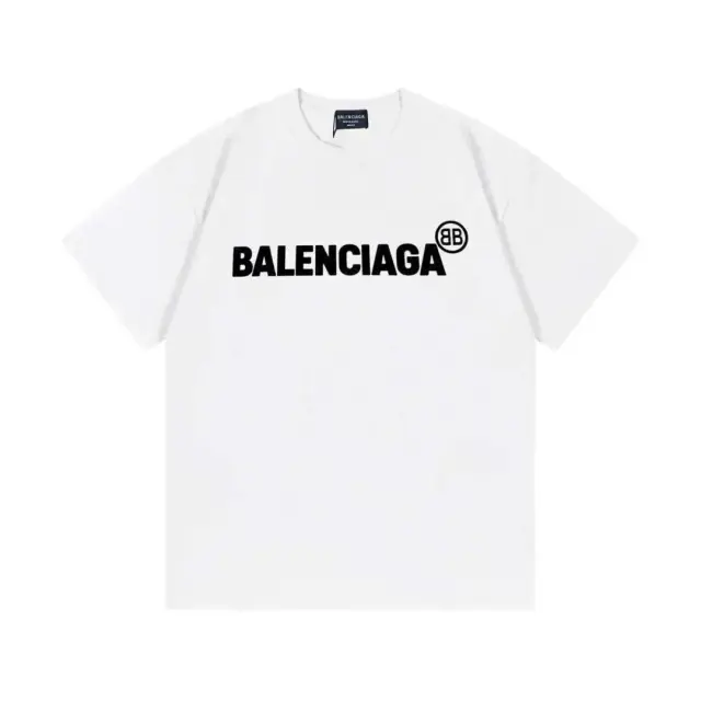 Balenciaga BB Logo T-Shirt White