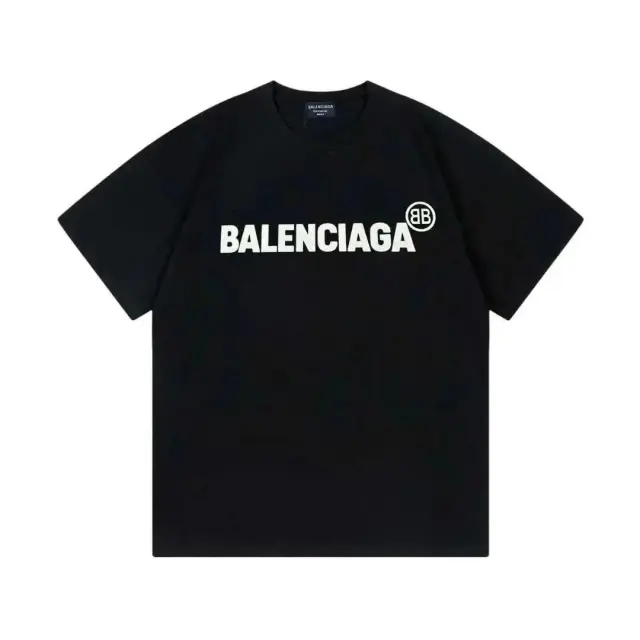 Balenciaga BB Logo T-Shirt Black