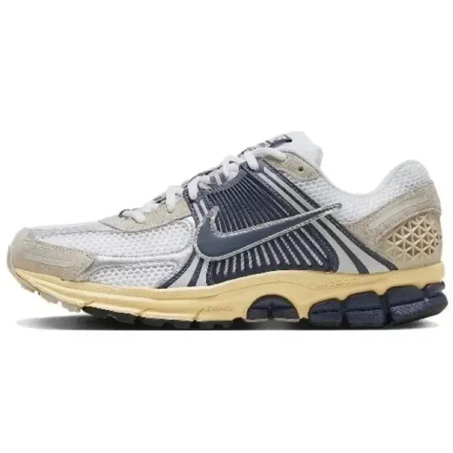Nike Zoom Vomero 5 White Navy and Yellow