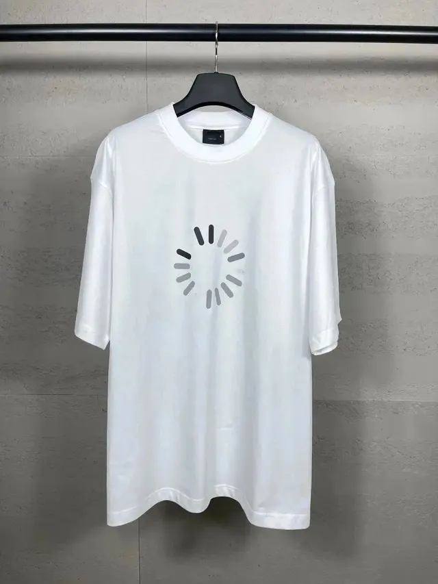 Balenciaga Loading Icon T-Shirt White