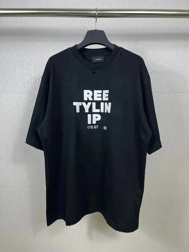 Balenciaga Free Styling Tip T-Shirt Black