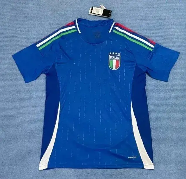 adidas Italy 2024 Home Jersey Blue