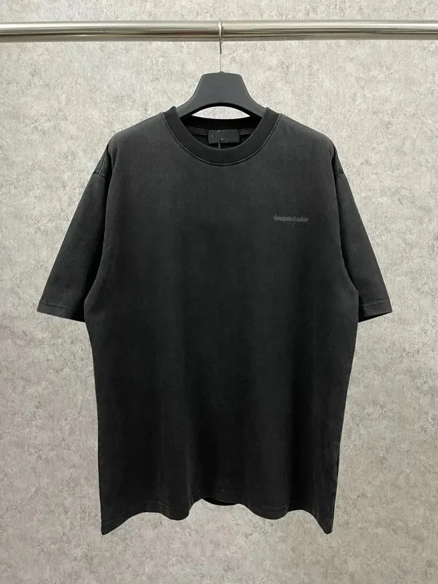 Balenciaga T-Shirt Washed Black