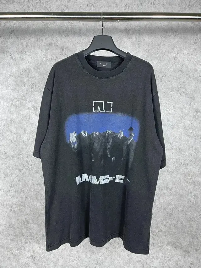 Balenciaga x Rammstein T-Shirt Washed Black