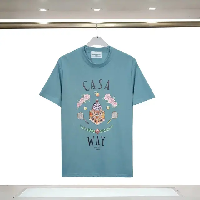 Casablanca Casa Way T-Shirt Blue