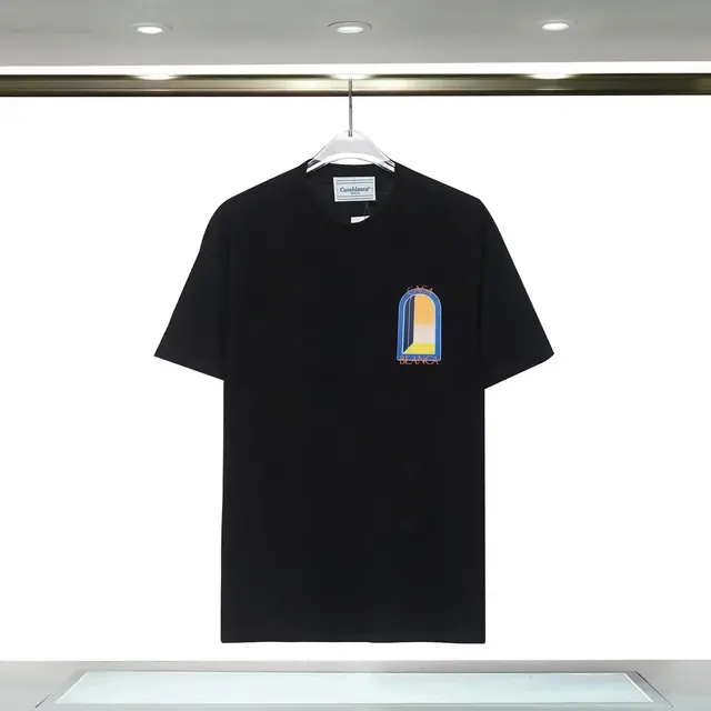 Casablanca Arch Logo T-Shirt Black