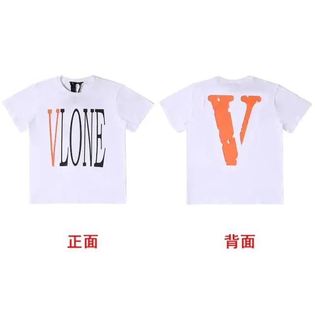 VLONE Staple T-Shirt White Orange