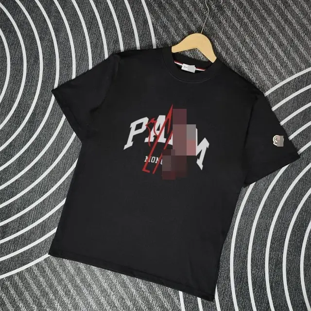 Moncler x Palm Angels Logo T-Shirt Black