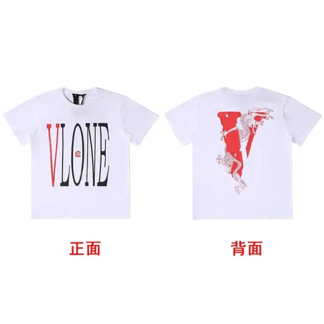 CLOT x VLONE Dragon T-Shirt White / Red