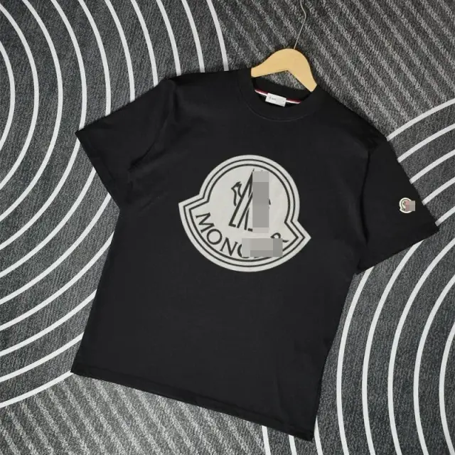 Moncler Big Logo T-Shirt Black