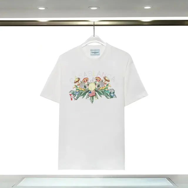Casablanca Tennis Club T-Shirt White