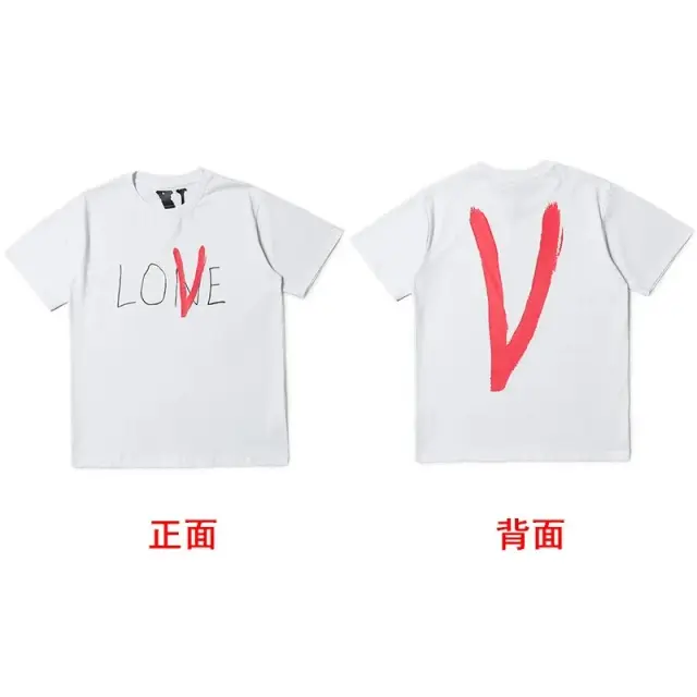VLONE Love T-Shirt White Red