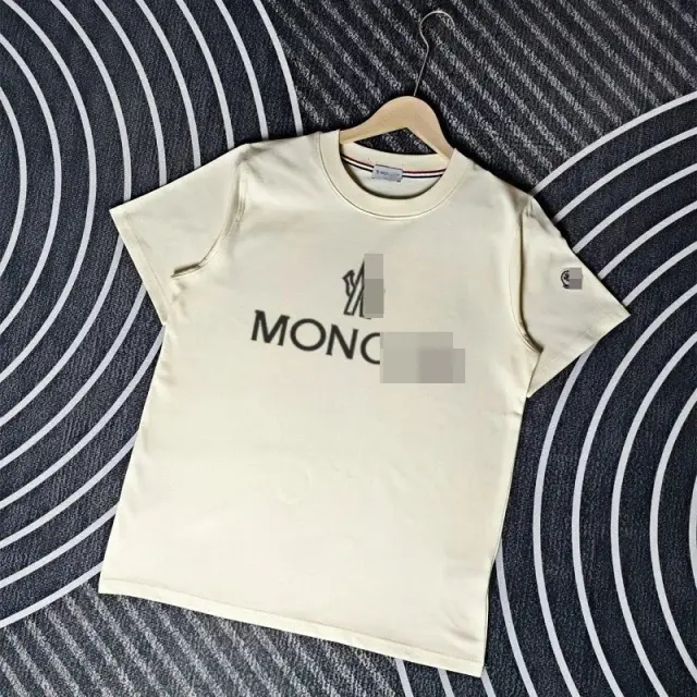 Moncler Logo T-Shirt Cream