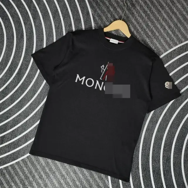 Moncler Logo T-Shirt Black
