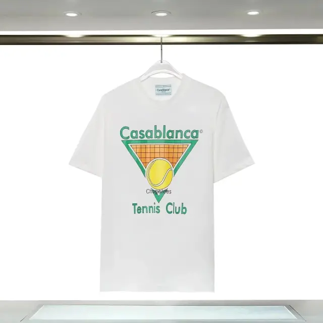 Casablanca Tennis Club T-Shirt White