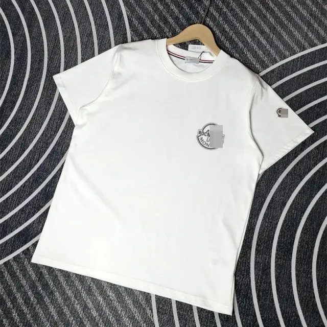 Moncler Chest Logo T-Shirt White