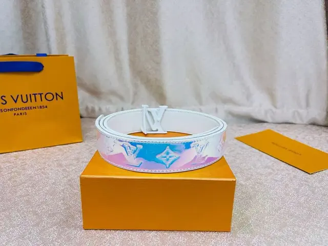 Louis Vuitton Monogram Leather Belts