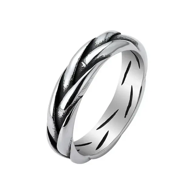 Vintage Stainless Steel Rings Assortment