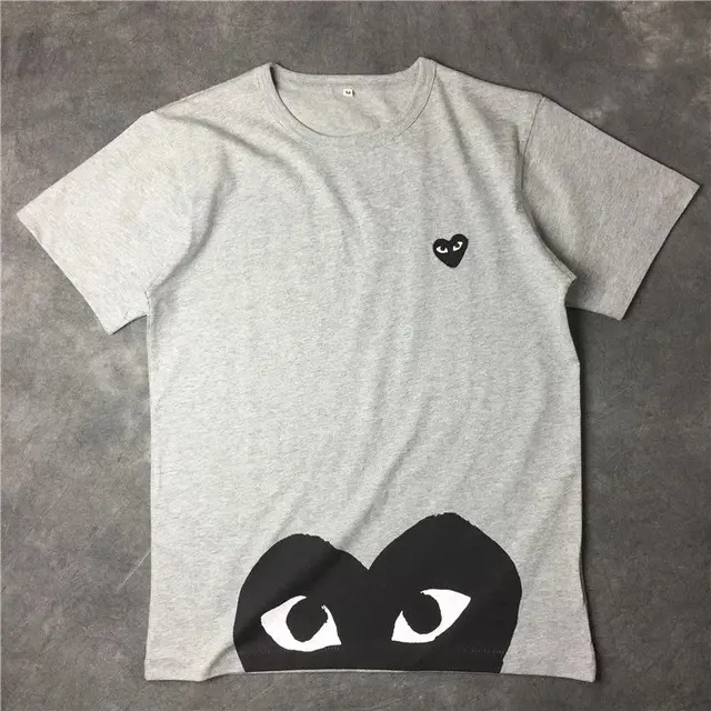 COMME des GARCONS PLAY Heart Print T-Shirts