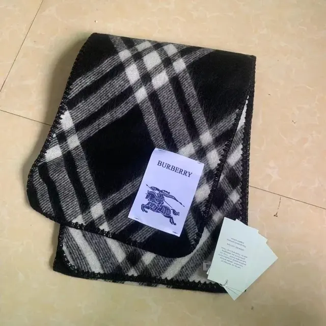 Burberry Check Cashmere Scarves