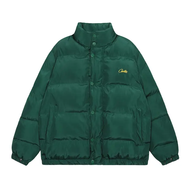 green gold lettering