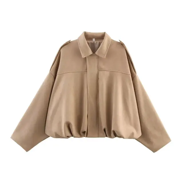 Suede Bomber Jackets