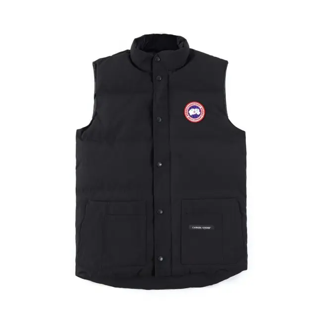 1-Goose 20 Black Down Vest