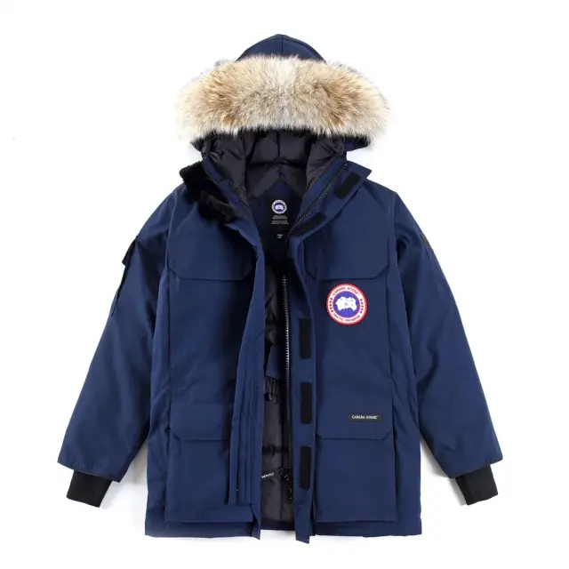 5-Goose 08 Dark Blue Down Jacket