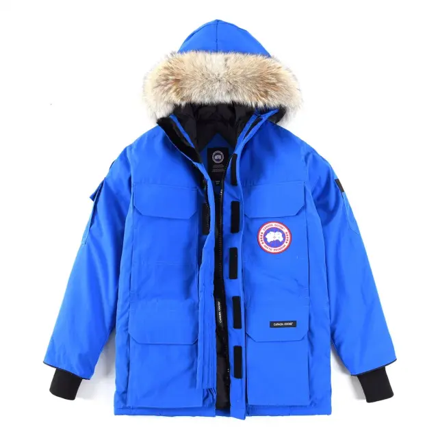 6-Goose 08 Blue Down Jacket