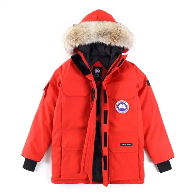 7-Goose 08 red down jacket
