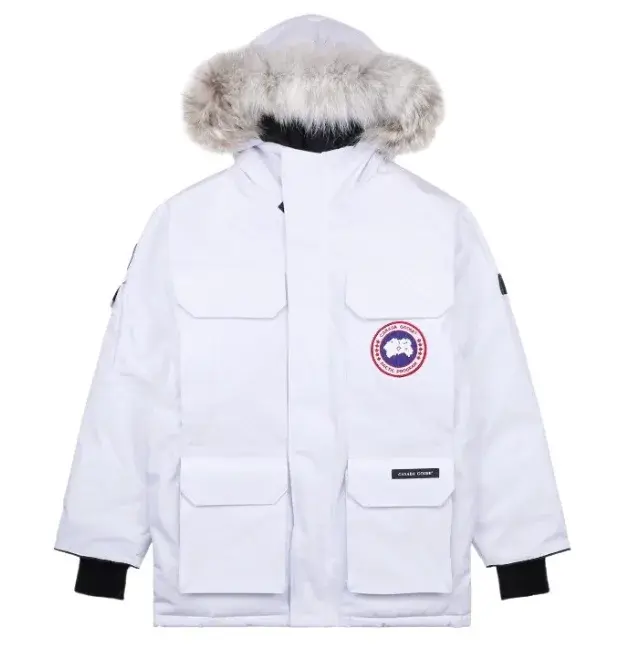 8-Goose 08 Large White Down Jacket
