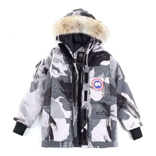 9-Goose 08 Camouflage Down Jacket