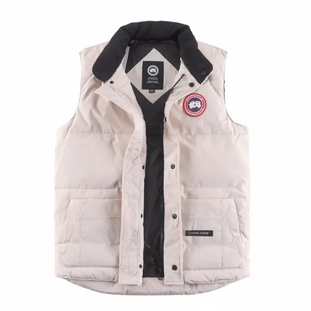 18-Goose 20-meter white down vest