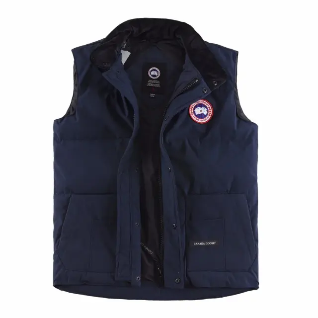 20-Goose 20-style Deep Blue Down Vest