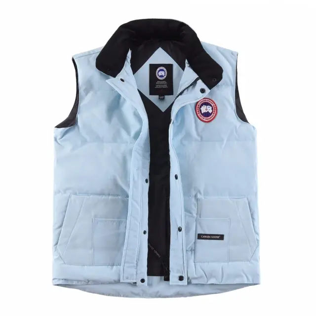 23-Goose 20-style Sky-Blue Down Vest
