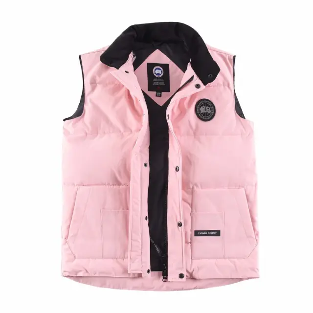25-Goose 20-Style Pink Down Vest