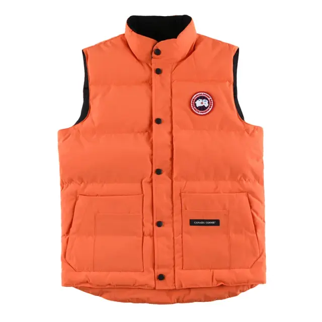 26-Goose 20-style orange down vest