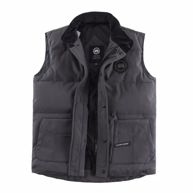 27-Goose 20-style gray down vest