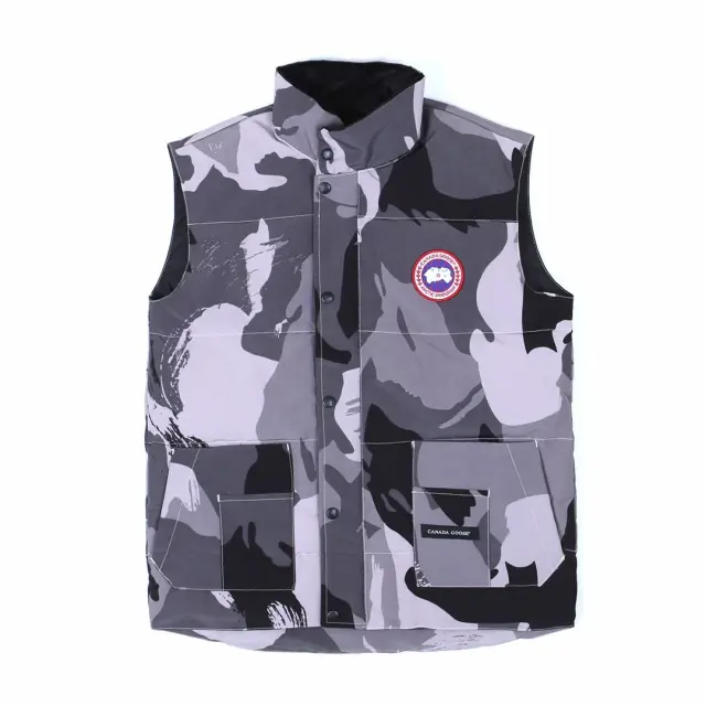 28-Goose 20-style Camouflage Down Vest