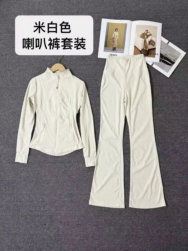 Jacket and Flared Pants Sets