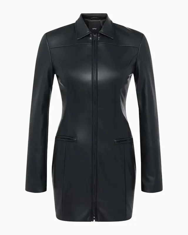 Khy Faux Leather Dresses