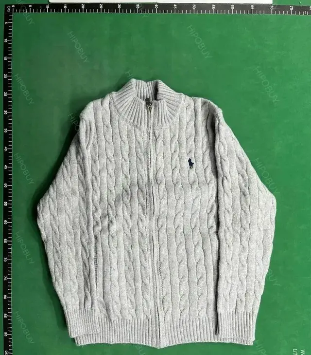 Polo Ralph Lauren Cable Knit Full Zip Sweaters