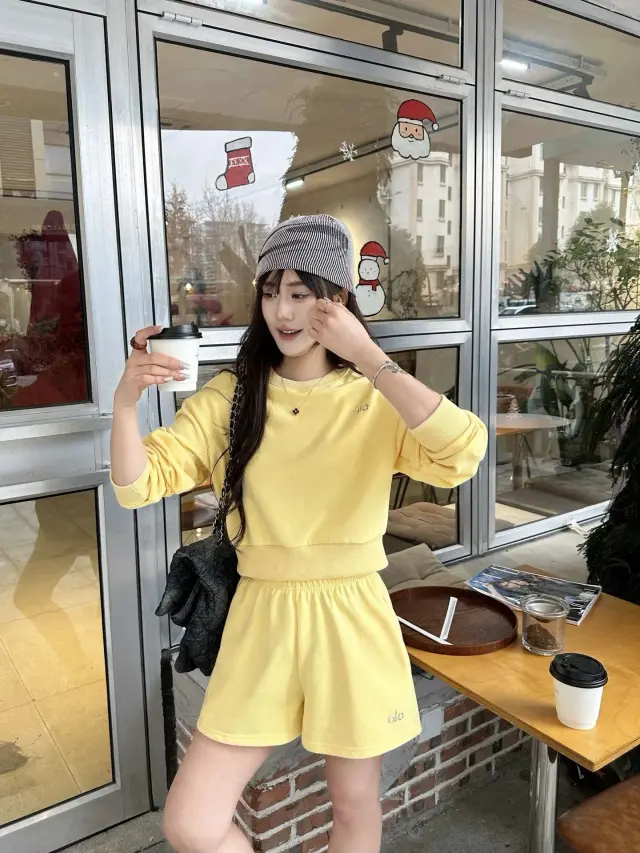 【Short Sweat Yellow